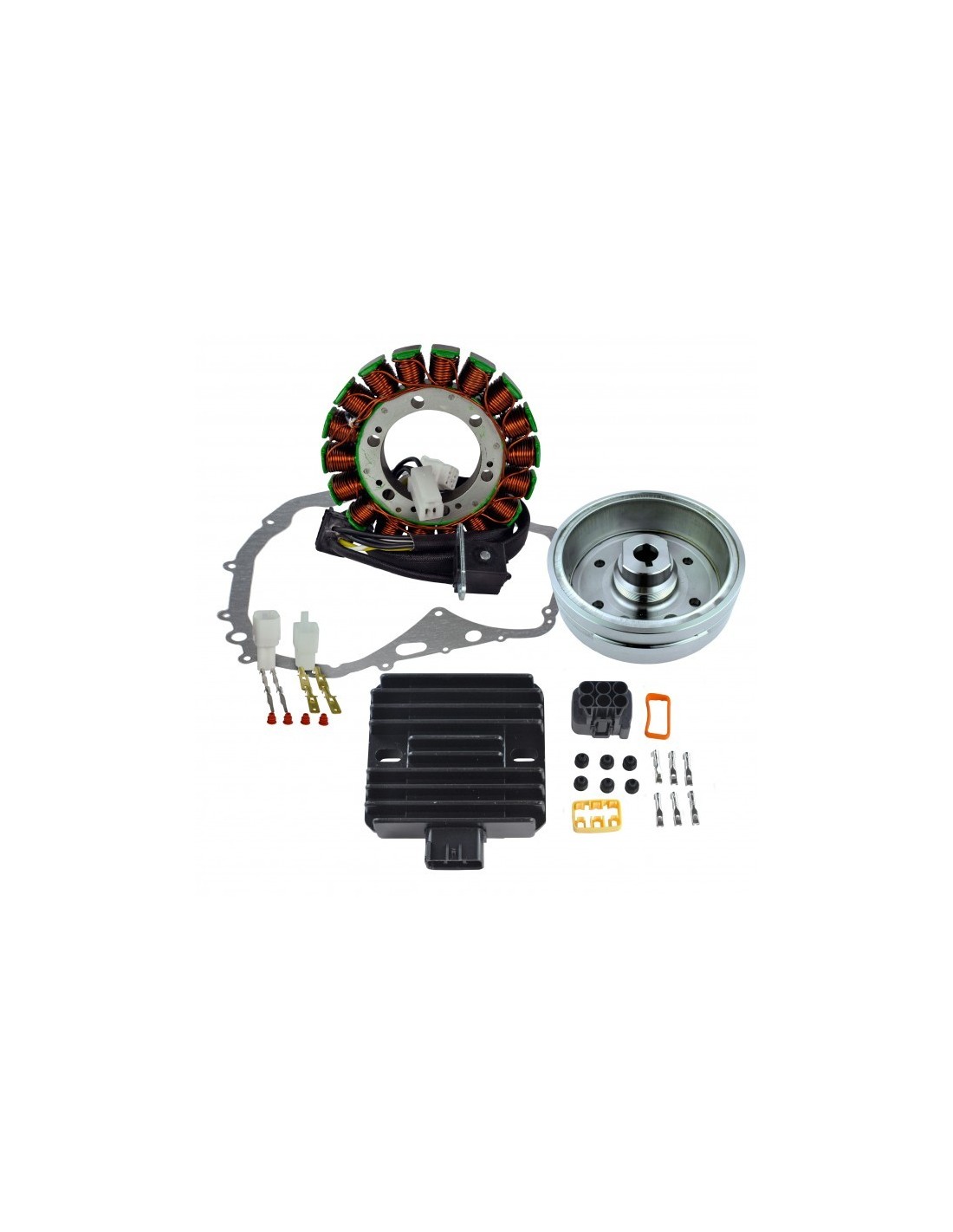 Kit Stator Rotor Regulator Rectifier Cover Gasket Suzuki LTF400 Eiger