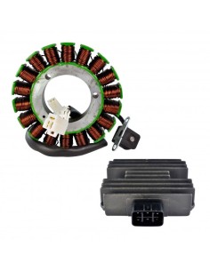 Kit Allumage Stator Régulateur Rectifieur Yamaha XVS1100 VStar Silverado Custom Classic OEM 5EL-81410-00-00 5BN-81960-00-00 