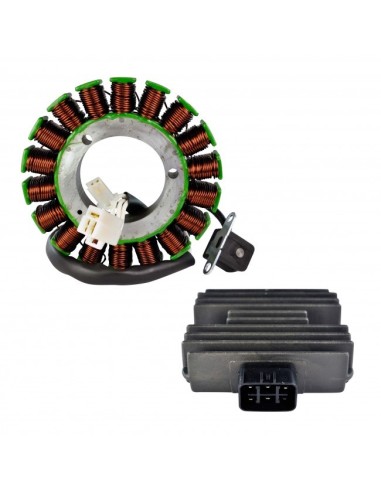 Kit Allumage Stator Régulateur Rectifieur Yamaha XVS1100 VStar Silverado Custom Classic OEM 5EL-81410-00-00 5BN-81960-00-00 