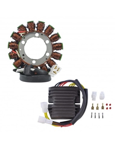 Kit Alternateur Stator Régulateur Rectifieur Mosfet Suzuki GSXR1000 2007-2008