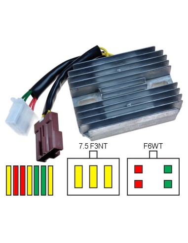 Régulateur Rectifieur Aprilia ETV1000 Caponord RST1000 Futura RSV Mille SL1000 Falco OEM AP8124831 AP8127144