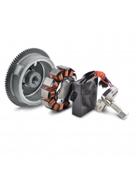Kit Flywheel Rotor Stator Puller AC DC Ignition Conversion Kit Polaris 500 Scrambler