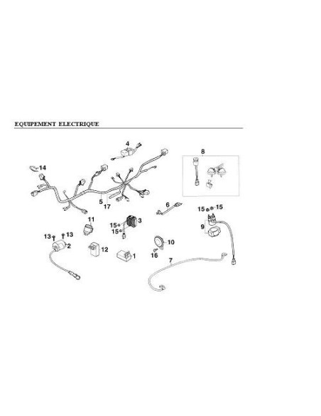 Régulateur Rectifieur Kymco 150 MXER OEM 31600-LLB1-E00