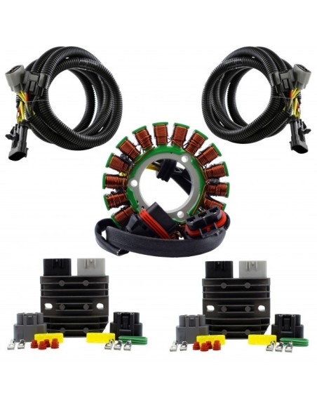 Kit Stator 2 Sorties + 2 Régulateurs Polaris General 1000 RZR900 1000 Ranger 570 900