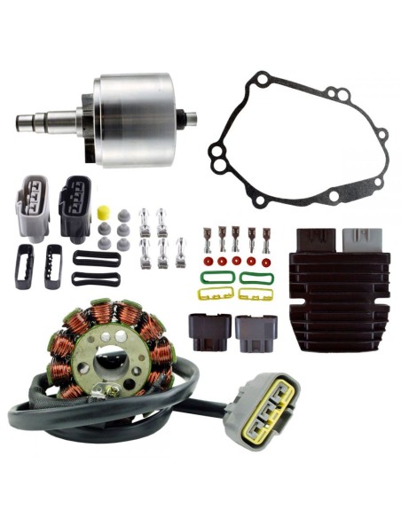 Kit Rotor Stator Régulateur Lithium Yamaha FZS1 FZ8 FZ1 YZF R1 OEM 5VY-81450-00-00 2D1-81410-00-00 2D1-81410-01-00