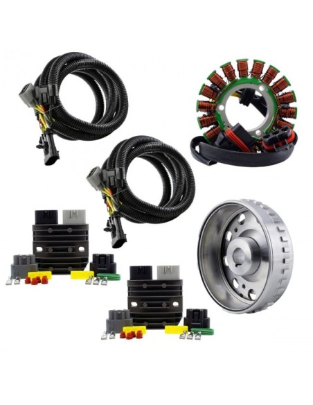 Kit SPLYT Rotor Stator Régulateurs 900W Polaris Scrambler 850 1000 Hawkeye 325 Sportsman 325 450 570 850 1000 Ace