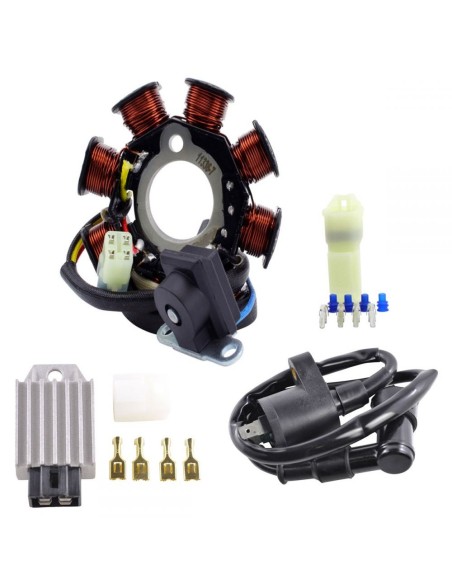 Kit Stator Régulateur Bobine HT Polaris RZR 170 Sportsman 90 Predator 50 Outlaw 50 90 OEM 0453559 0454949