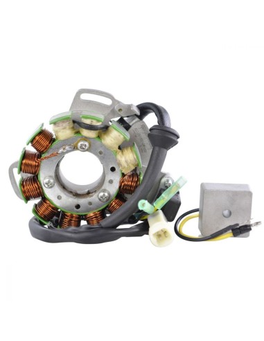 Kit Ignition Stator 200 Watts Rotor Regulator Ignition Coil CDI Yamaha 350 Banshee OEM 2GU-85510-50-00 2GU-85550-50-00