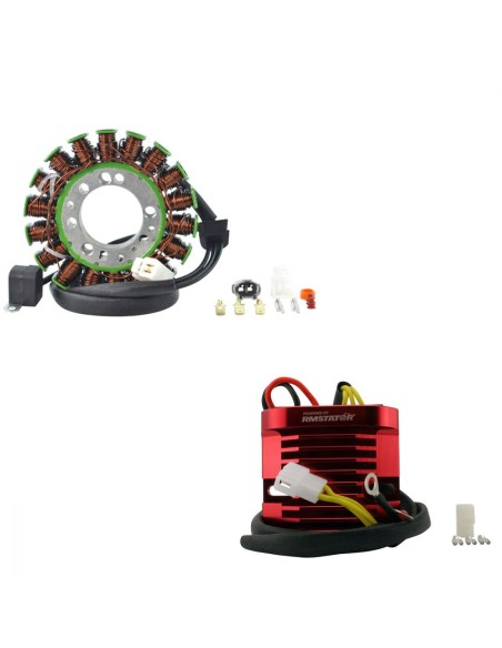 Kit Stator + Régulateur Rectifieur Mosfet ByPass Triumph Daytona 675 Street Triple 675 675R OEM T1300039 T1301234