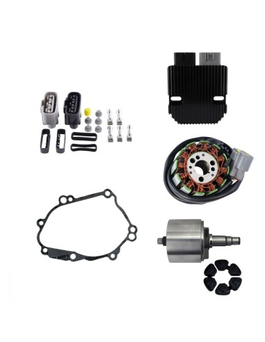 REVOLT Voltage Regulator Stator Flywheel Gasket Yamaha FZS1 FZ8 FZ1 YZF R1 OEM 5VY-81450-00-00 2D1-81410-00-00 2D1-81410-01-00
