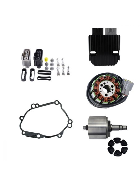 Kit Stator Rotor Régulateur Revolt Yamaha FZS1 FZ8 FZ1 YZF R1 OEM 5VY-81450-00-00 2D1-81410-00-00 2D1-81410-01-00