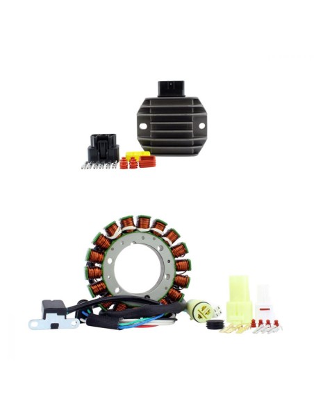 Kit 400W Stator MOSFET Regulator Yamaha 350 Bruin Grizzly Wolverine OEM 5KM-81410-00-00 5KM-81410-01-00 5UH-81410-00-00