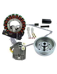 Kit Stator Magneto Flywheel Stator Regulator Arctic Cat 375 400 Automatic TRV TBX 400 OEM 0802-037 3430-053 3430-054 3430-071