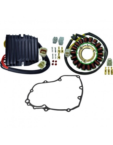 Kit Stator Régulateur Rectifieur Mosfet Joint Carter Allumage Suzuki GSXR600 GSXR750 OEM 31401-01H00 31401-01H10